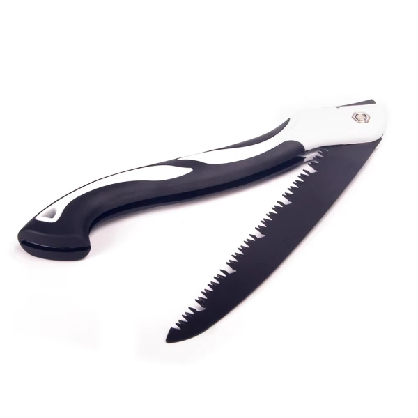 Foldable Saw Camping Tool Folding Hand Pruning Saw With Blades – Folding Saw Efficient Chip Removal Lock Design Pocket Pruning Saw For Bone Trees Wood Trimming Cutting ( Random Color )