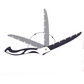 Foldable Saw Camping Tool Folding Hand Pruning Saw With Blades – Folding Saw Efficient Chip Removal Lock Design Pocket Pruning Saw For Bone Trees Wood Trimming Cutting ( Random Color )