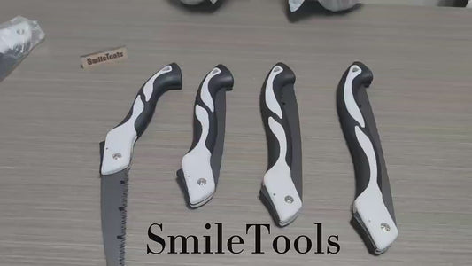 Foldable Saw Camping Tool Folding Hand Pruning Saw With Blades – Folding Saw Efficient Chip Removal Lock Design Pocket Pruning Saw For Bone Trees Wood Trimming Cutting ( Random Color )